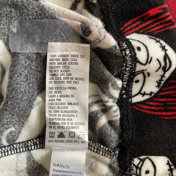 Disney The Nightmare Before Christmas Size XL (16-18) Graphic Sleep Pajama Pants - Picture 5 of 12